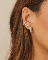 Diamond Jumbo Lola Hoop Earrings
