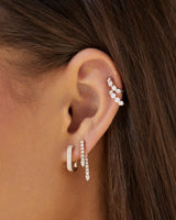Diamond Jumbo Lola Hoop Earrings
