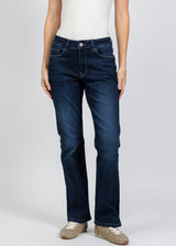 Elliott Lauren Denim Baby Bootcut Jean - Mid Wash
