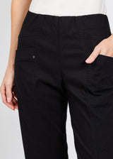 Elliott Lauren Control Stretch Cargo Pant - Black