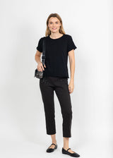 Elliott Lauren Control Stretch Cargo Pant - Chocolate