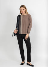 Elliott Lauren Control Stretch Faux Jean - Chocolate