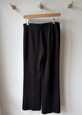 Elliott Lauren Ponte Pull-On Wide Leg Pant - Black