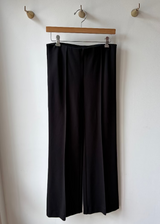 Elliott Lauren Ponte Pull-On Wide Leg Pant - Black