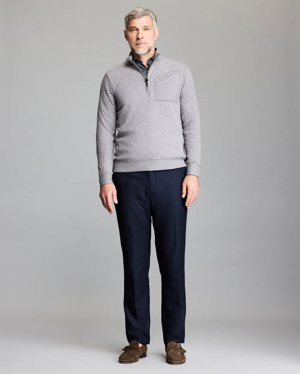 Quilted Half Zip