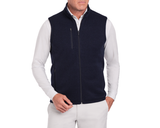 The Ashby Vest - Heathered Dark Navy