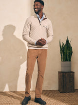 Epic Quilted Fleece Pullover - Oak Hall