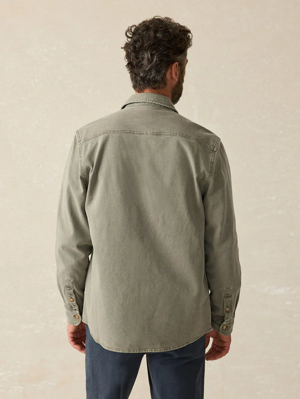 Sunwashed Shirt Jacket - Oak Hall