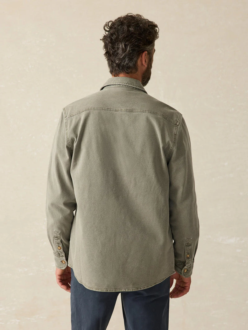 Sunwashed Shirt Jacket - Oak Hall