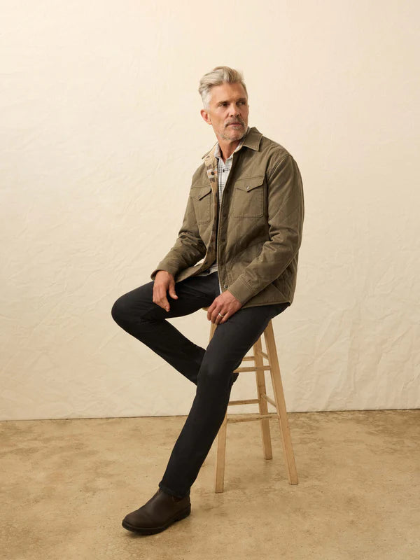 Doug Good Feather Reversible Bondi Jacket
