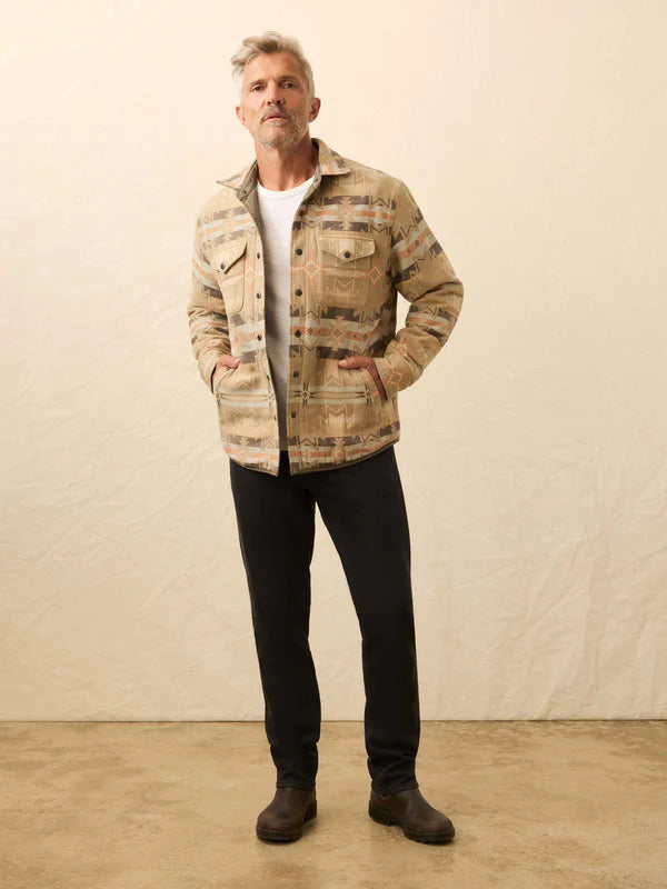 Doug Good Feather Reversible Bondi Jacket