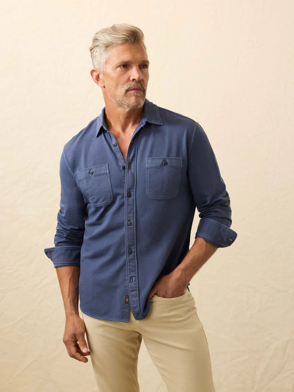 Field Knit Utility Shirt