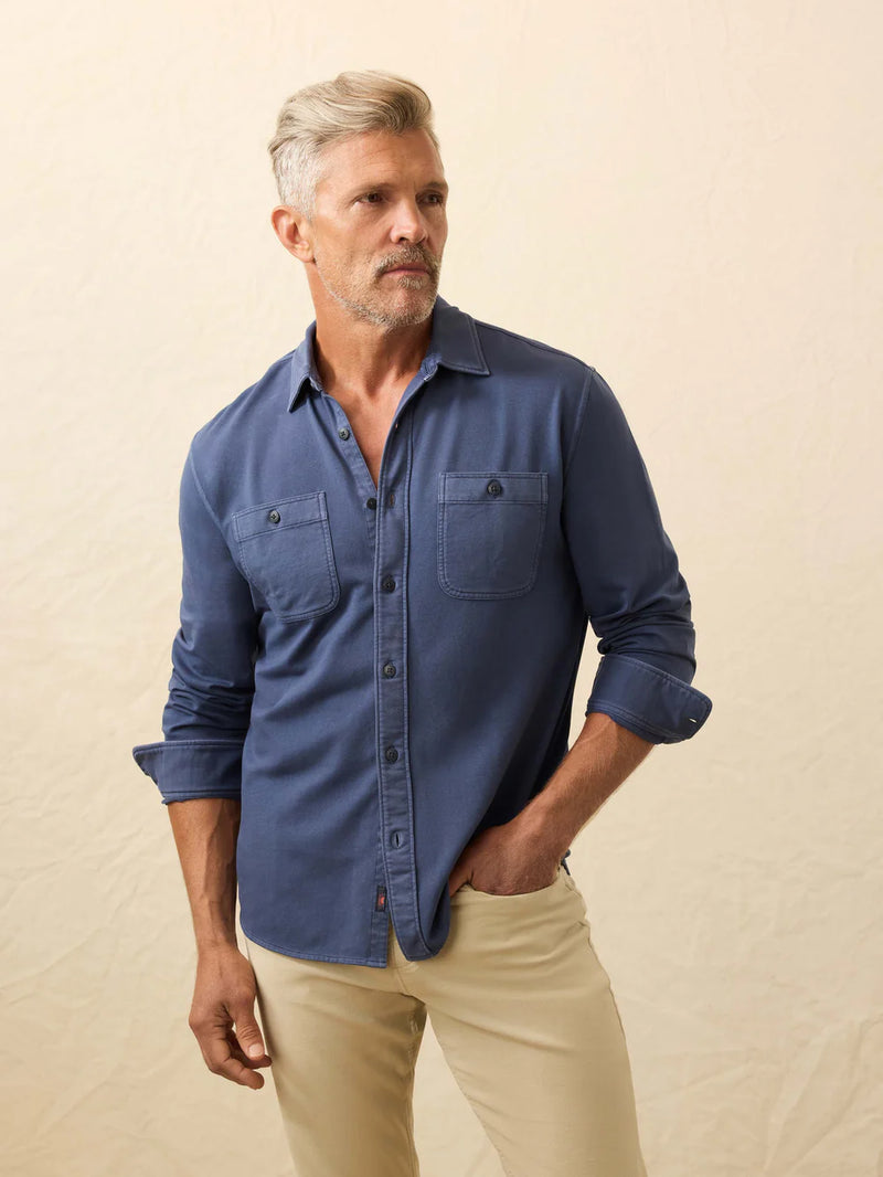 Field Knit Utility Shirt