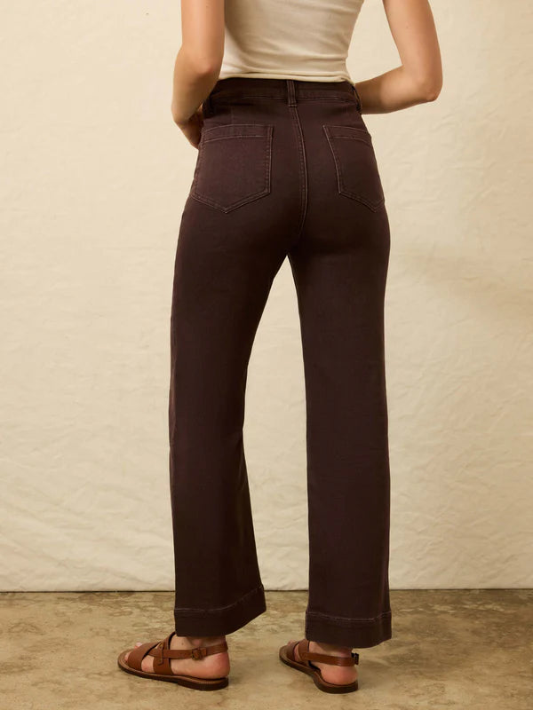 Stretch Terry Patch Pocket Pant