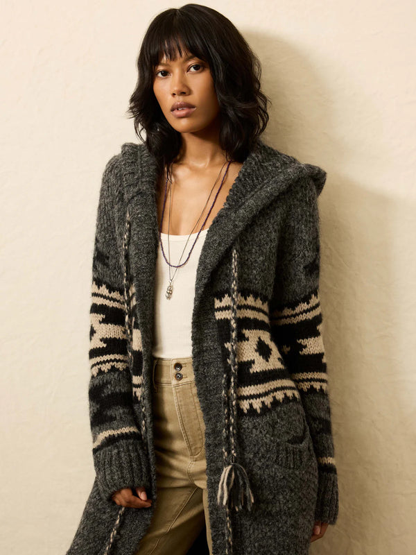 Spj Chahtah Hooded Duster - Oak Hall