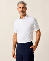 Huronn Featherweight Performance Polo - White