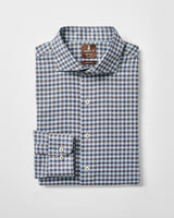 Top Shelf Cotton Button Down Shirt - Amalfi Gingham - Lake