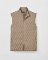 Belfry Quilted Puffer Vest - Khaki