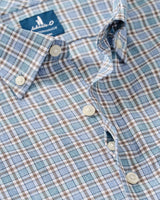 Everyday Performance Button Down Shirt - Brunswick Pane - Helios Blue
