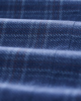 Donington Plaid Knit Sport Coat - Lapis