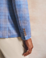 Santa Anita Plaid Knit Sport Coat - Maliblu