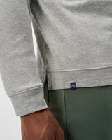 Cotton Blend Hoodie - Light Gray