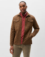 Quilted Chore Coat - Russet