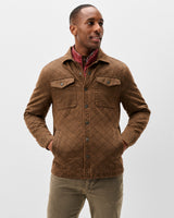Quilted Chore Coat - Russet