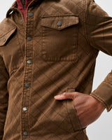 Quilted Chore Coat - Russet