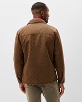 Quilted Chore Coat - Russet