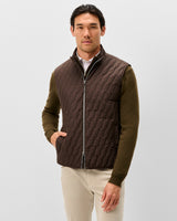 Belfry Quilted Puffer Vest - Cocoa