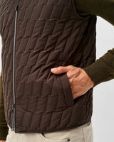 Belfry Quilted Puffer Vest - Cocoa