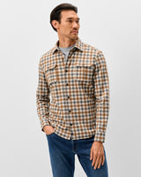 Cabin Check Lodge Shirt - Cream
