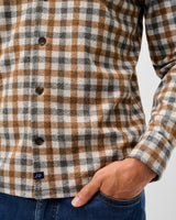 Cabin Check Lodge Shirt - Cream