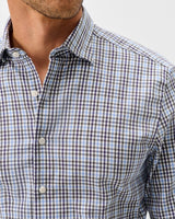 Natural Performance Button Down Shirt - Highland Pane - Kona