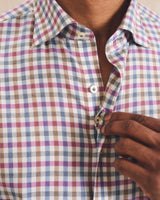 Top Shelf Cotton Button Down Shirt - Merced Check - Ripple