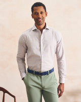 Top Shelf Cotton Button Down Shirt - Bayview Pane - Maliblu