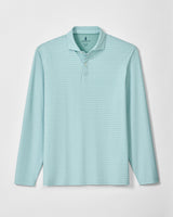 Performance Featherweight Long Sleeve Polo - Track Stripe - Sublime