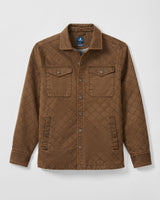 Quilted Chore Coat - Russet