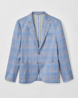 Santa Anita Plaid Knit Sport Coat - Maliblu