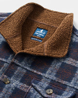 Sherpa Lined Shacket - Navy