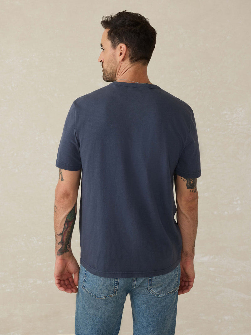 Sunwashed Pocket Tee - Oak Hall