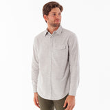 Criquet Corduroy Pearl Snap - Heather Gray