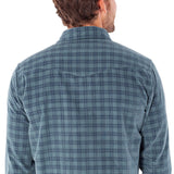 Criquet Corduroy Pearl Snap - Slate Check