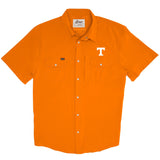 Tennessee Tailgater Short Sleeve Snap Shirt - Orange