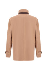 Herno Cashmere Car Coat - Camel