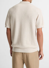 Geo Jacquard Short Sleeve Polo - Oak Hall