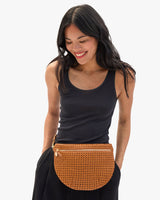 Clare V. Grande Fanny - Tan Rattan