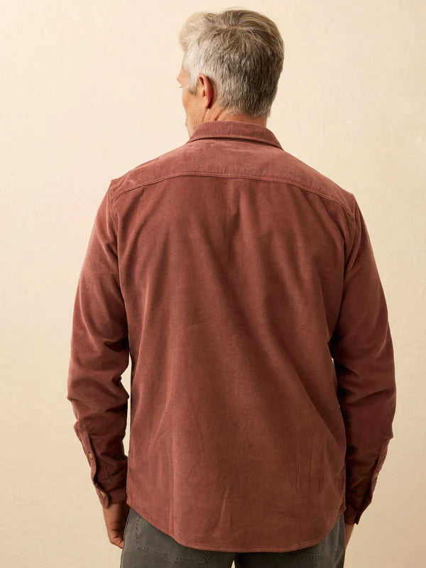 Stretch Terry Corduroy Workshirt