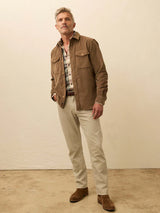 Stretch Terry Corduroy Workshirt